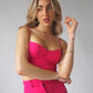 Babaton Crop Top + Pant Set - Pink