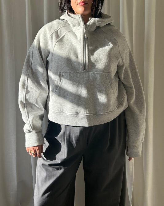 Lululemon Scuba Oversized Zip Hoodie - Grey