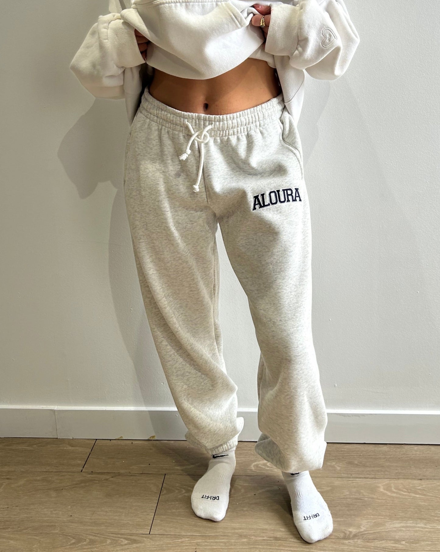 Aloura lounge sweats - Grey/Navy