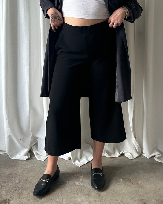 Wide Leg Pant - Black