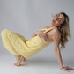 Zara Knit Maxi Dress - Yellow