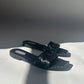 Steve Madden Woven Sandals - Black