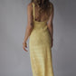Zara Knit Maxi Dress - Yellow