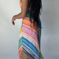 BCBGMAXAZRIA Halter Midi Dress - Multicoloured