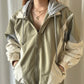 Sport Jacket + Cargo Pants Set - Green/Grey
