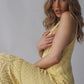 Zara Knit Maxi Dress - Yellow