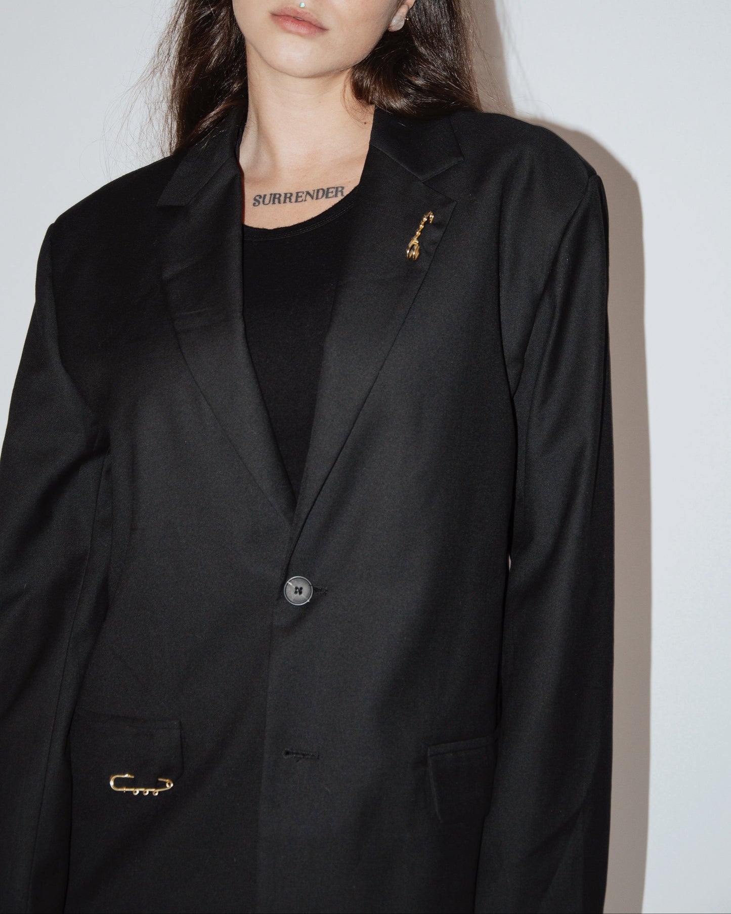 Pin Blazer - Black