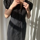Nasty Gal Denim Dress - Black
