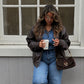 Zara - Bomber Jacket - Mocha