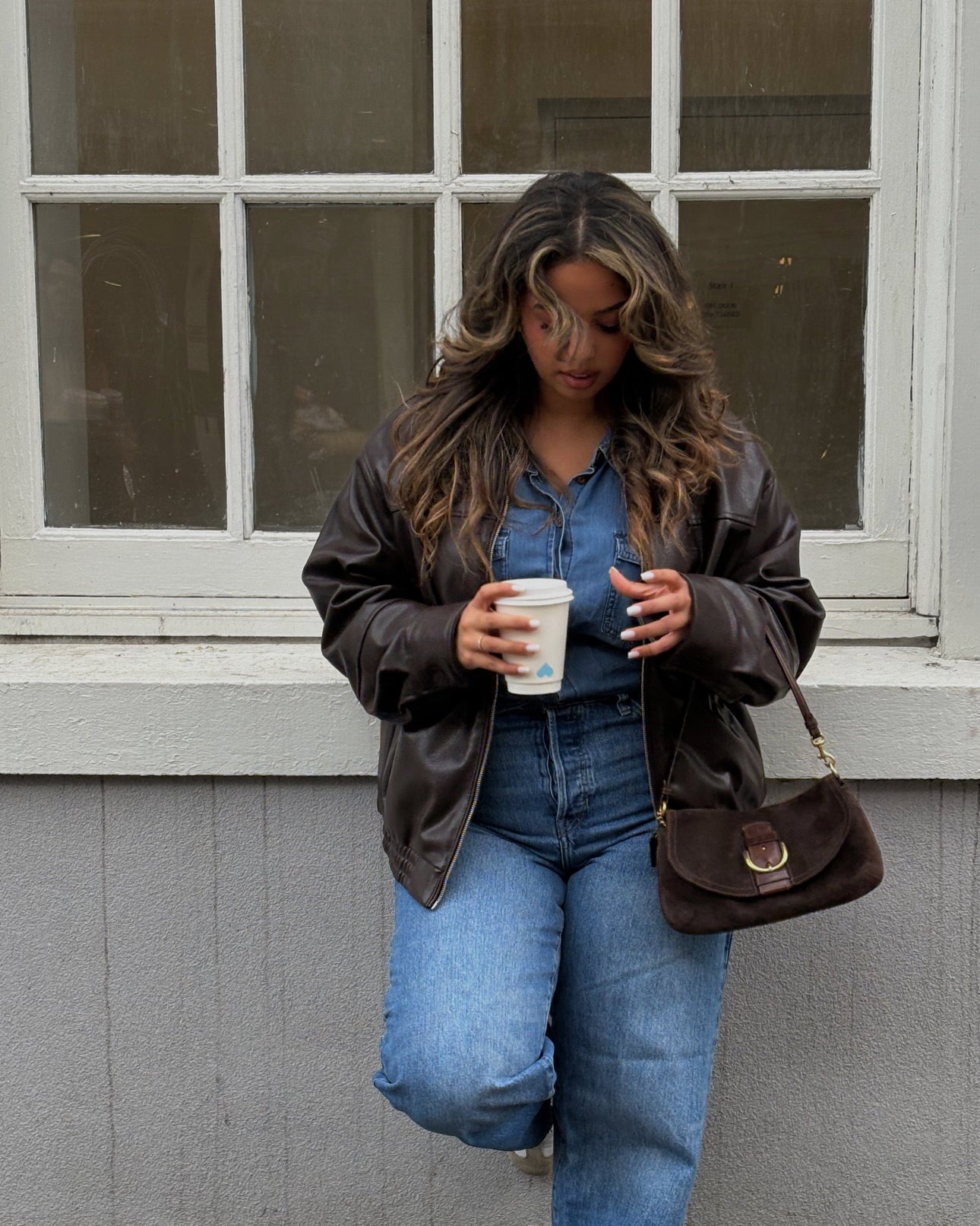 Zara - Bomber Jacket - Mocha