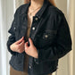 Mavi Jeans Denim Jacket - Black