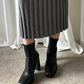 Steve Madden Platform Boots - Black