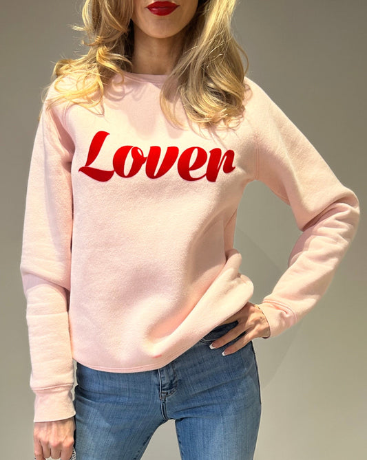 BTL "Lover" Crew Neck - Pink/Red