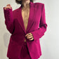 Top Shop Suit - Fuchsia