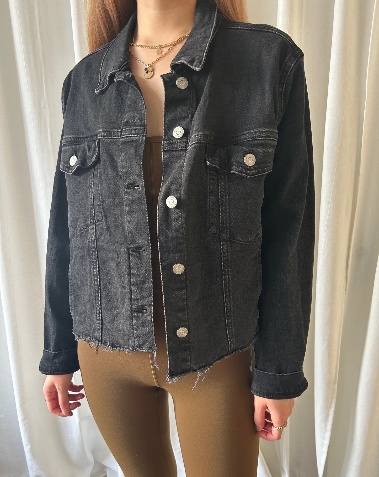 Mavi Jeans Denim Jacket - Black