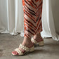 Woven Heels - Cream