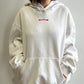 Aloura Longe Self Love Hoodie - White/Red