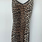 Ganni Leopard Dress - Black/Brown