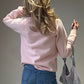 BTL "Lover" Crew Neck - Pink/Red