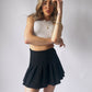 Talula Pleated Skirt - Black