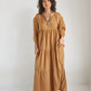 Loup Charmant Dress - Brown