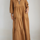 Loup Charmant Dress - Brown