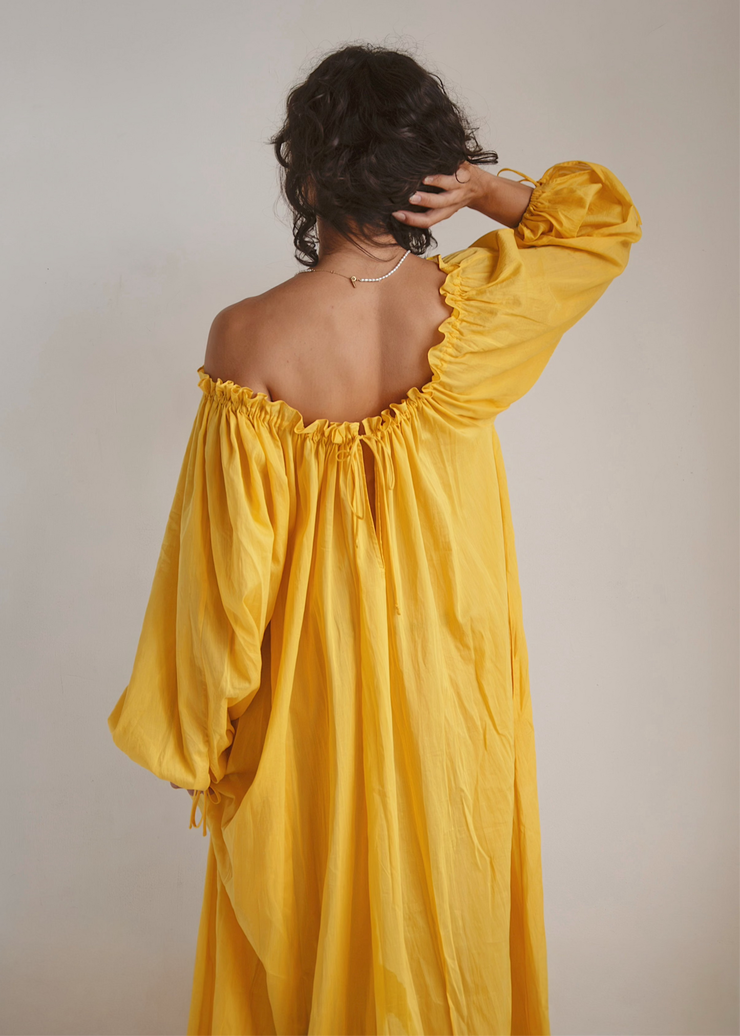 Three Graces Dress - Yellow