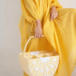 Lemon Picnic Basket - Yellow