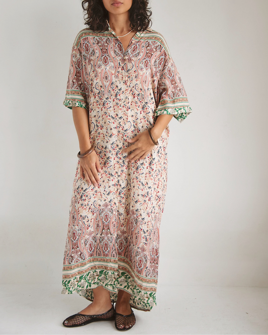 Printed Shirt Dress