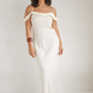 Zara Off The Shoulder Dress - White