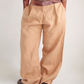 Faithfull The Brand Wide Leg Pant - Salmon
