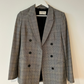 Babaton Houndstooth Blazer - Grey/Black