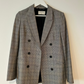 Babaton Houndstooth Blazer - Grey/Black