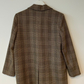 DREAMS Plaid Blazer - Brown