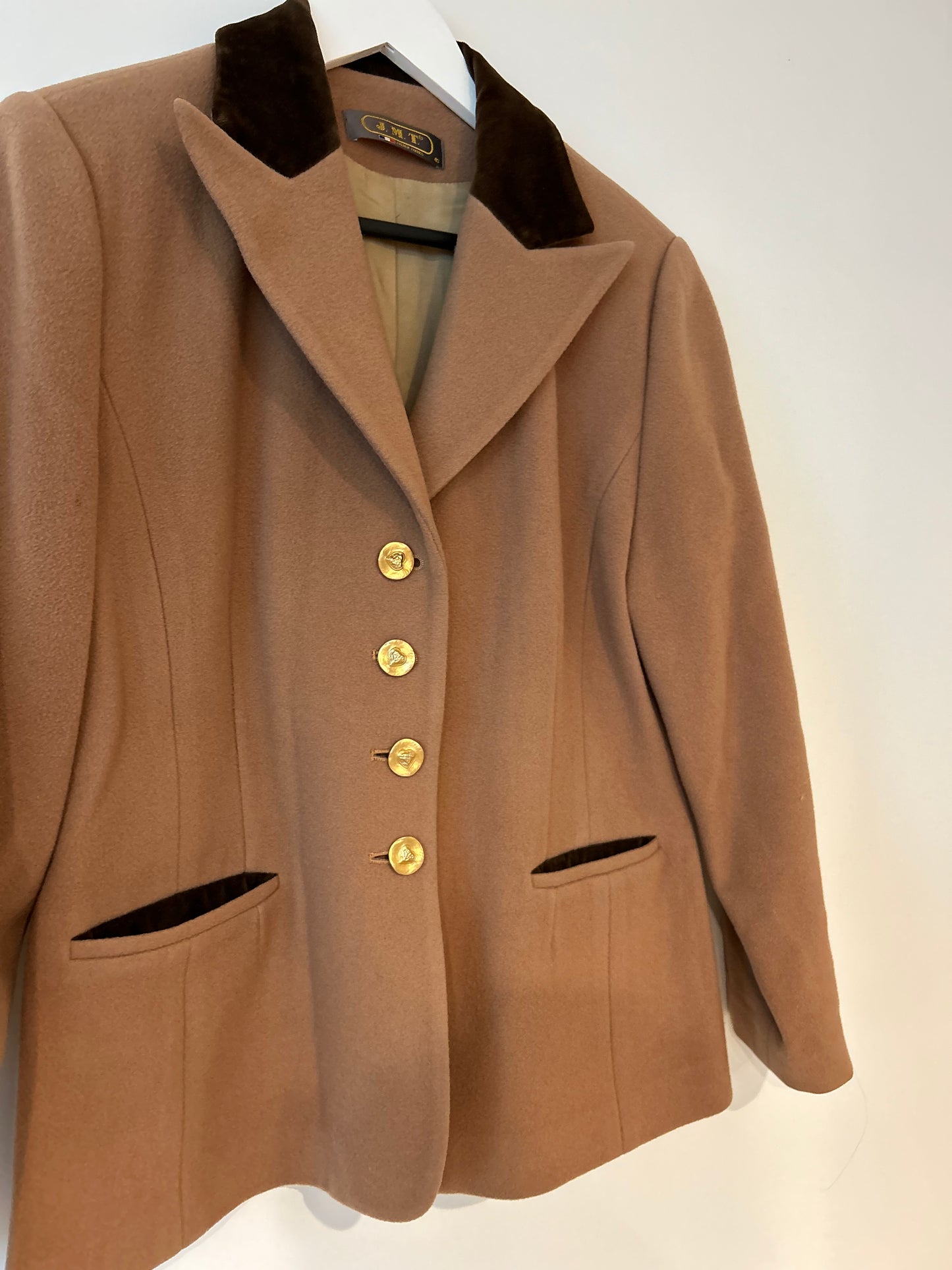 J.M.T Wool Blazer - Brown