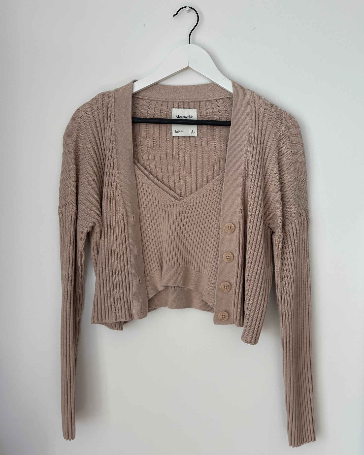 Abercrombie & Fitch 2 Piece Sweater Set - Brown