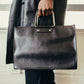 Structured Tote/Briefcase - Black