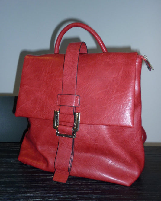 Backpack - Red/Gold