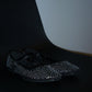 Soda Sparkle Ballet Mesh Flats - Black