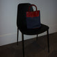 Denim Lunch Bag - Red