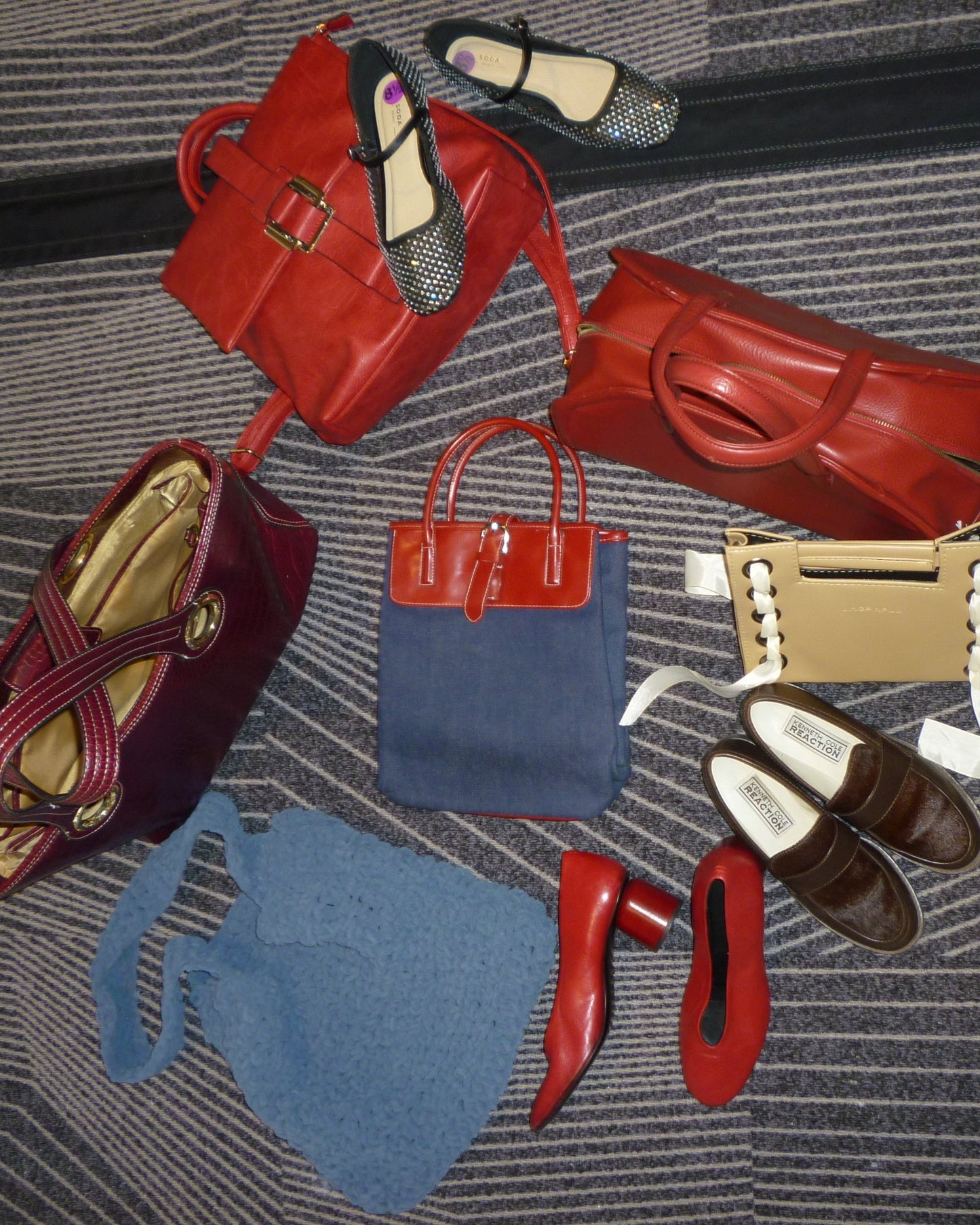 Backpack - Red/Gold