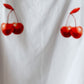 Boohoo Cherry Top - Red/White