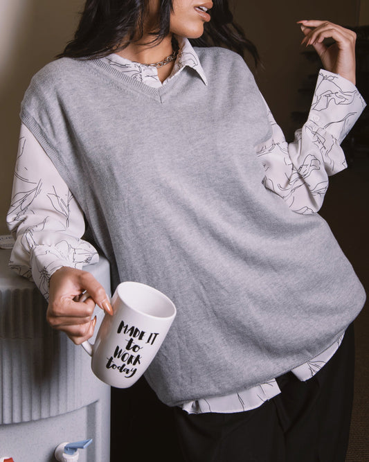 Sweater Vest - Grey