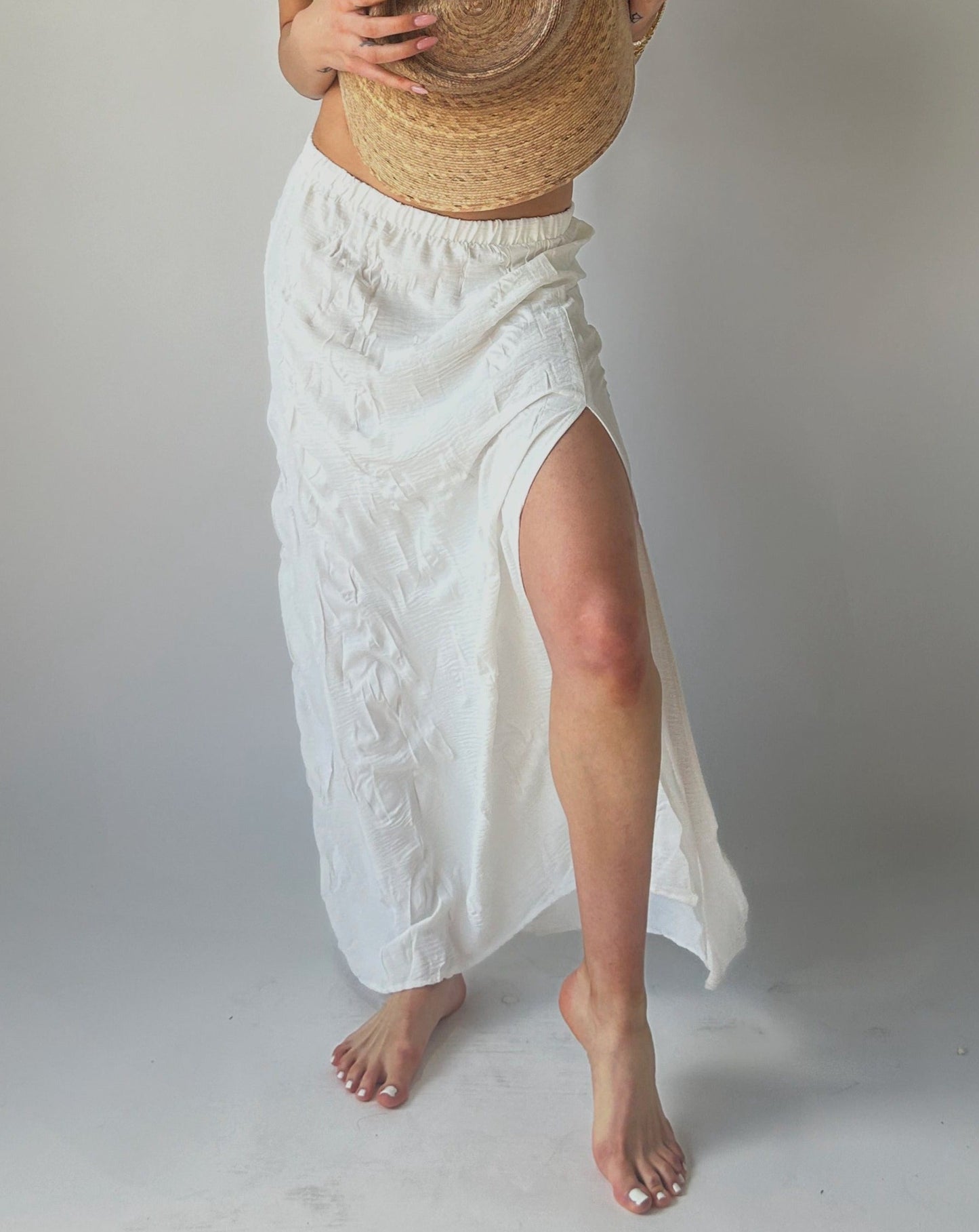 Maxi Skirt - White