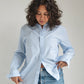 Babaton Striped Blouse - Blue/White