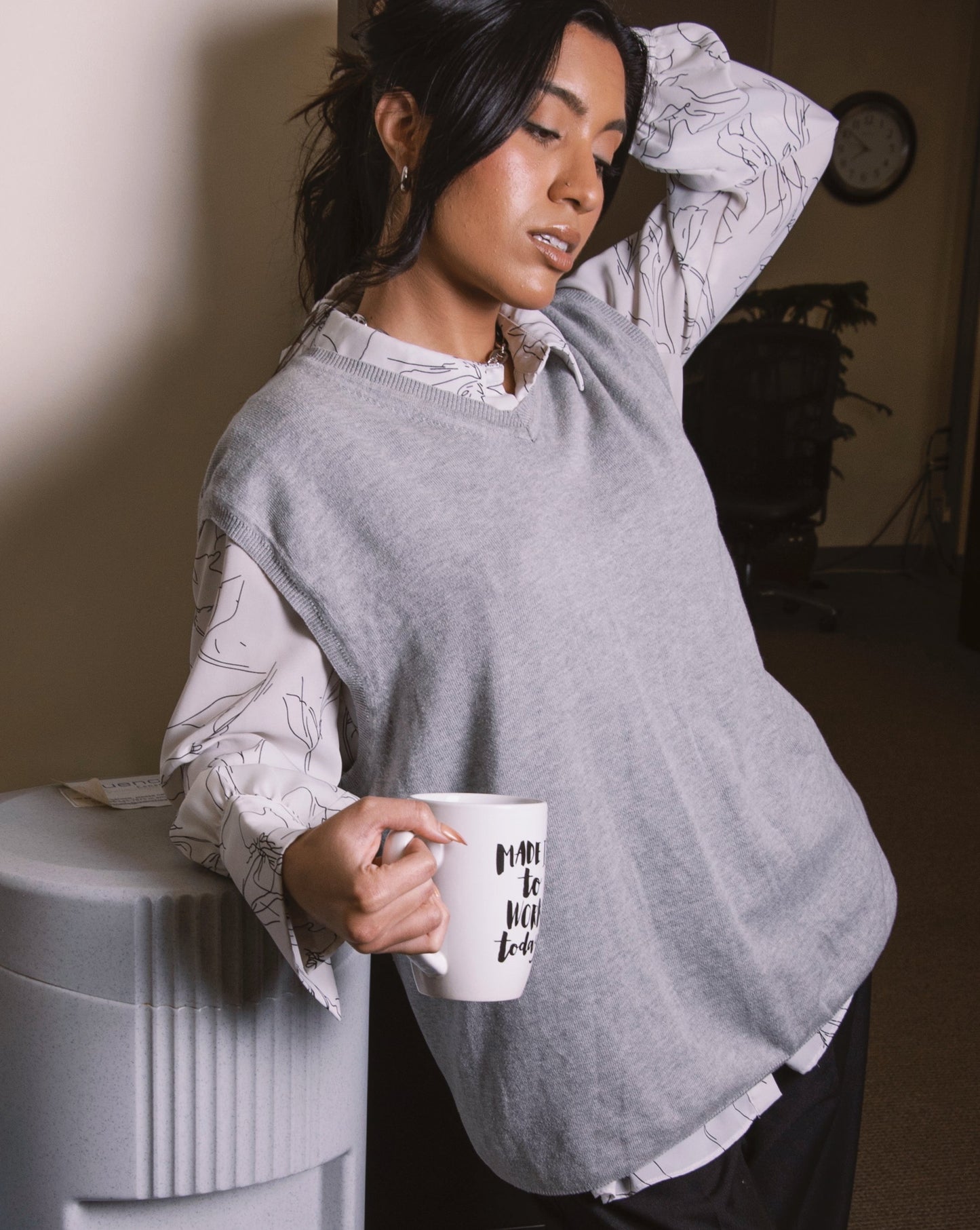 Sweater Vest - Grey