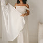 Zara Off The Shoulder Dress - White
