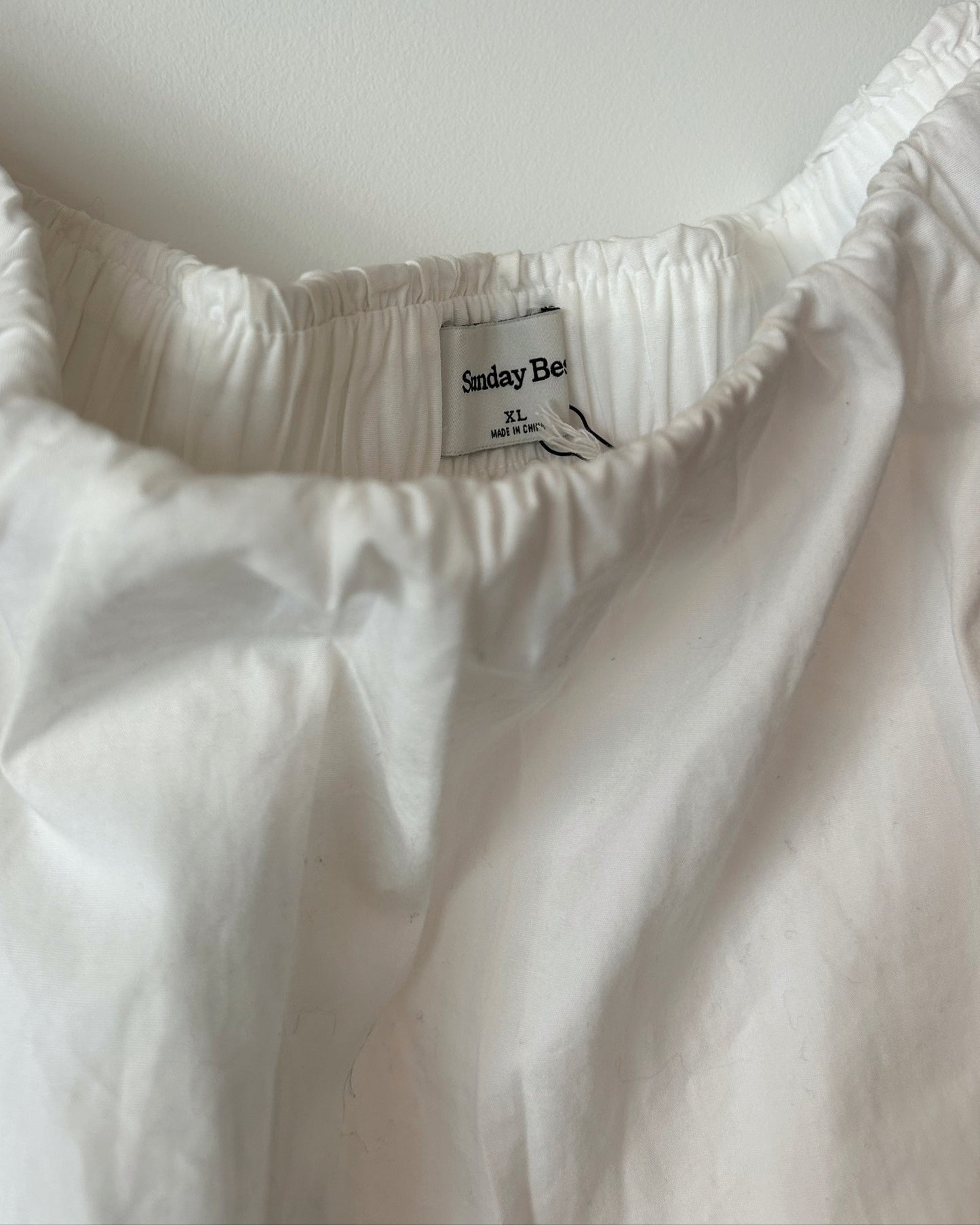 Aritzia Bubble Skirt - White