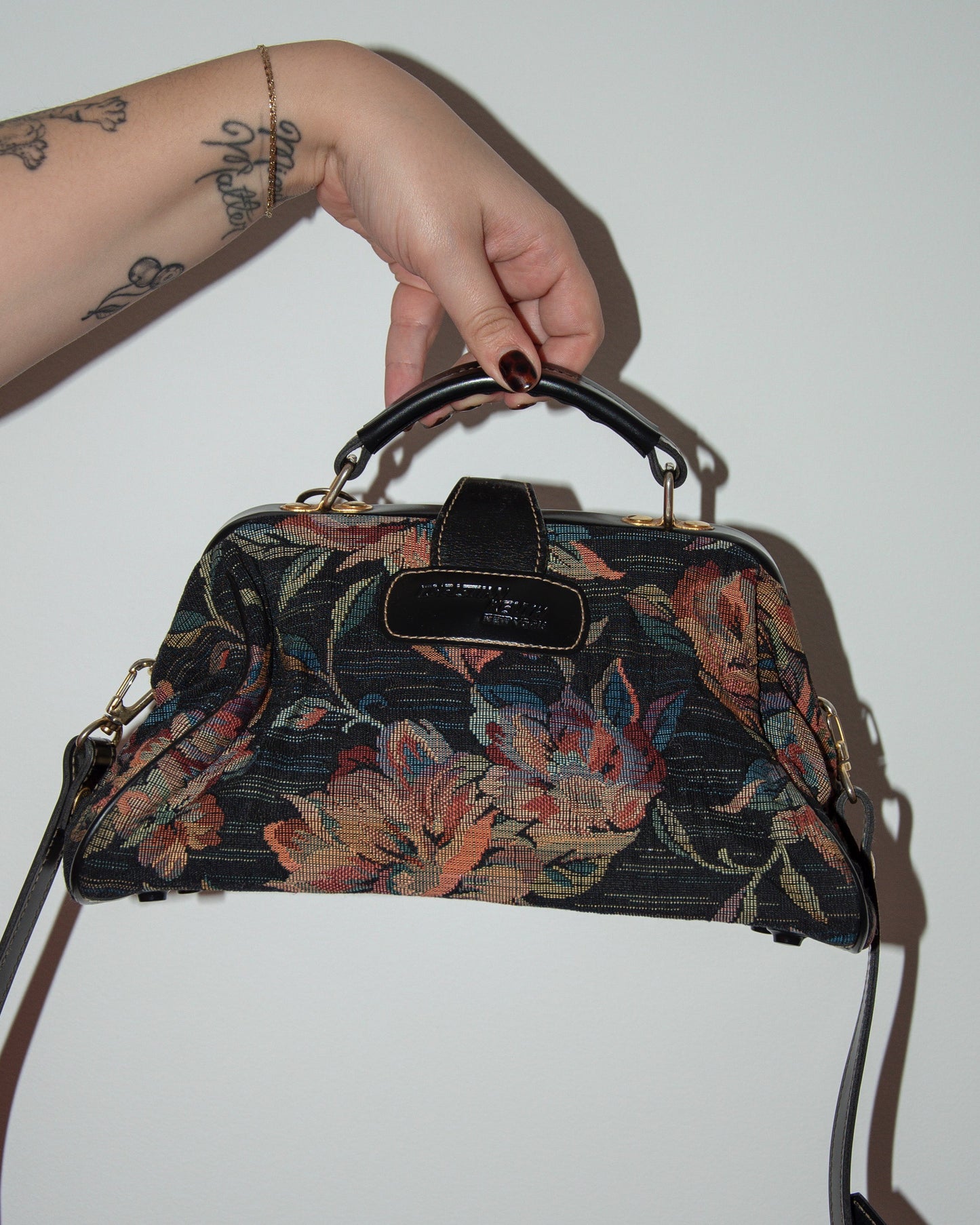 Christian Kenth Vitage Charm Purse - Multi/Gold