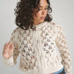 Zara Crochet Long Sleeve - Cream